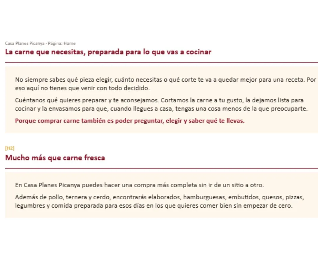 caso de éxito real Casa Planes